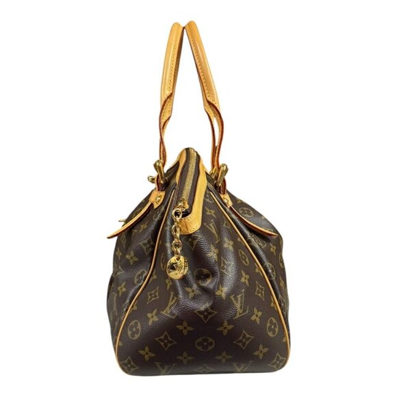 LOUIS VUITTON Authentic Brown Monogram Canvas Shoulder Bag - Picture 4 of 11